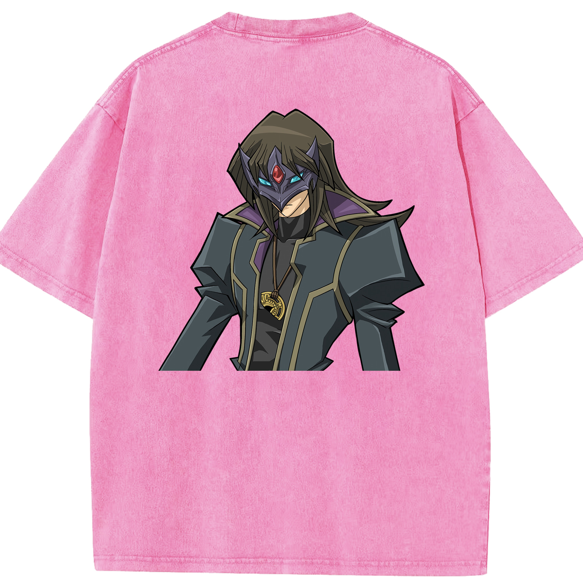（画像用） 遊☆戯☆王 Yu-Gi-Oh! 綿100% ヴィンテージ風 半袖Tシャツ（背面プリント）